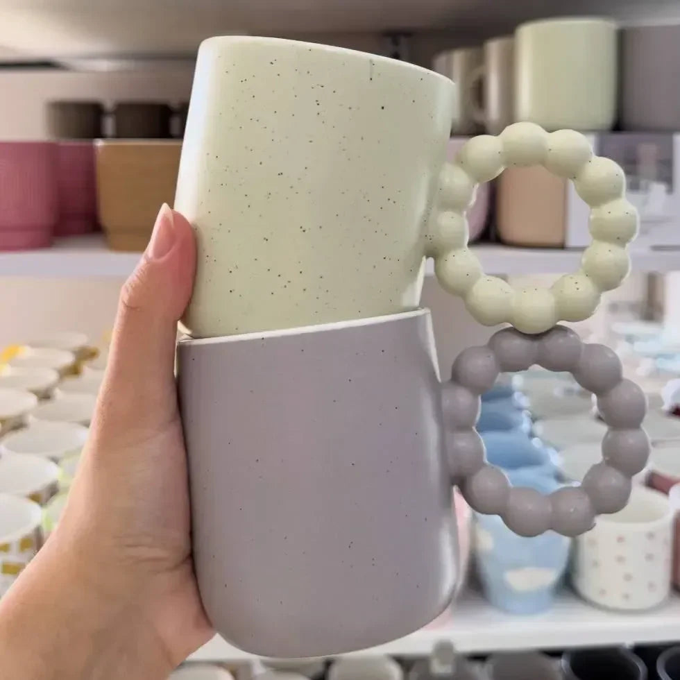 مج القهوة الكوري "بابل رينج" Bubble Ring Mug 