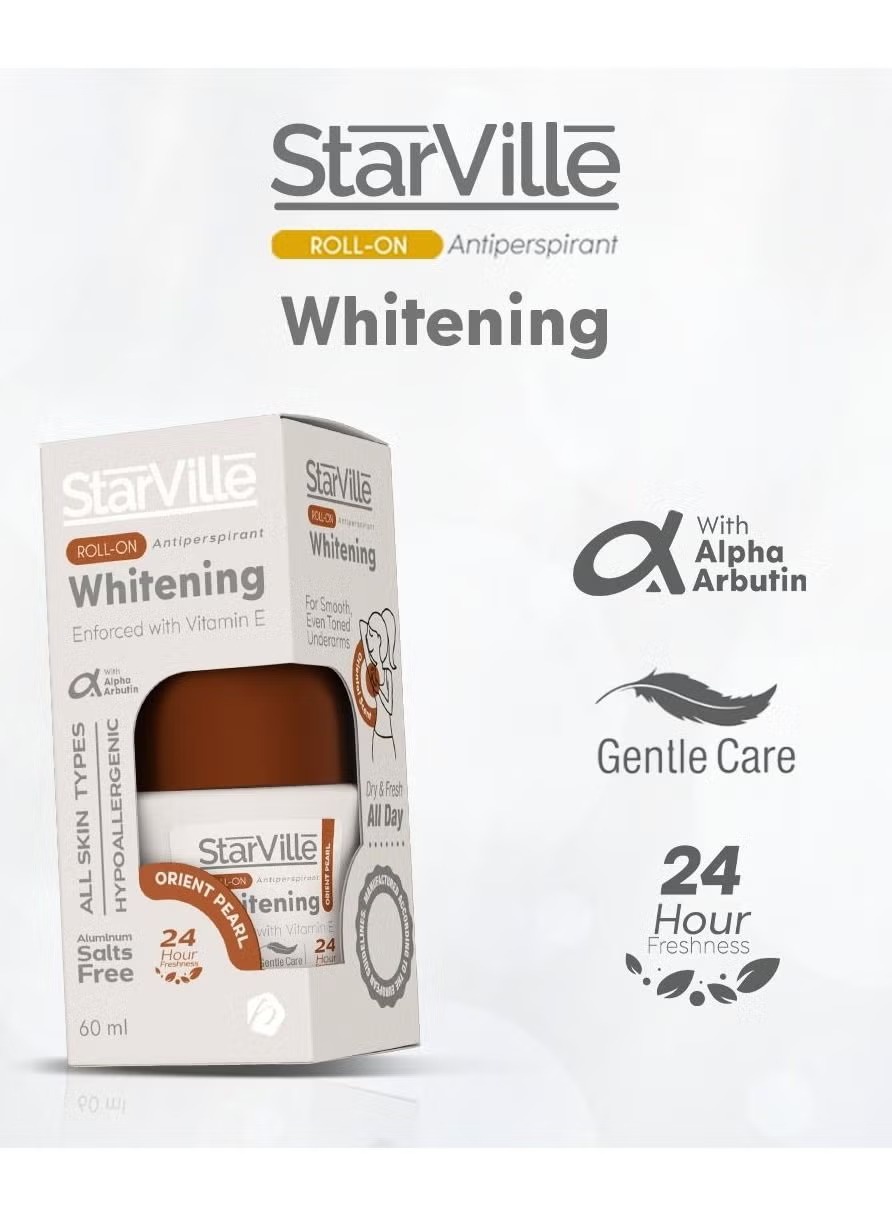 Starville Roll On Whitening orient pearl 60 ML