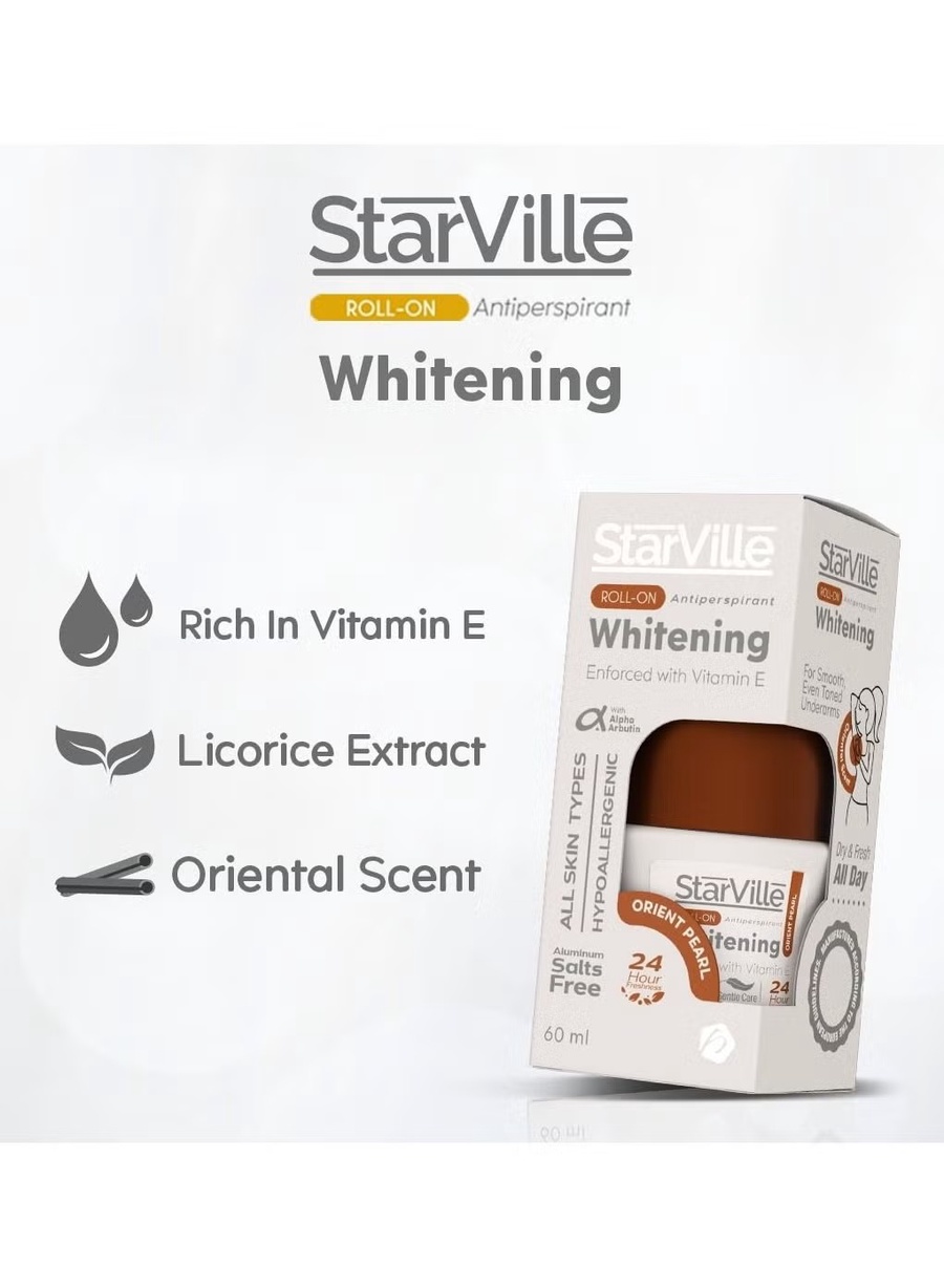 Starville Roll On Whitening orient pearl 60 ML