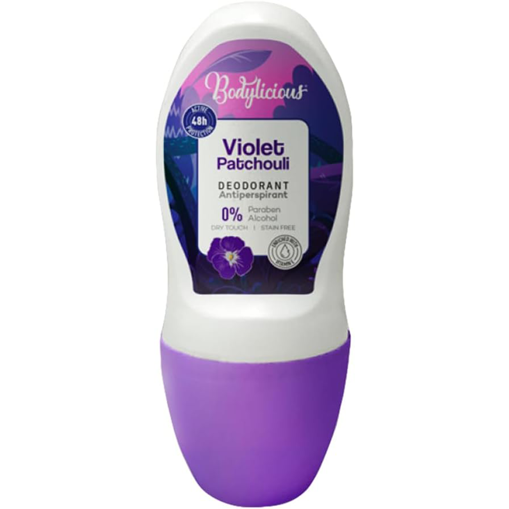 Bodylicious Violet Patchouli Antiperspirant Deodorant 50 ml