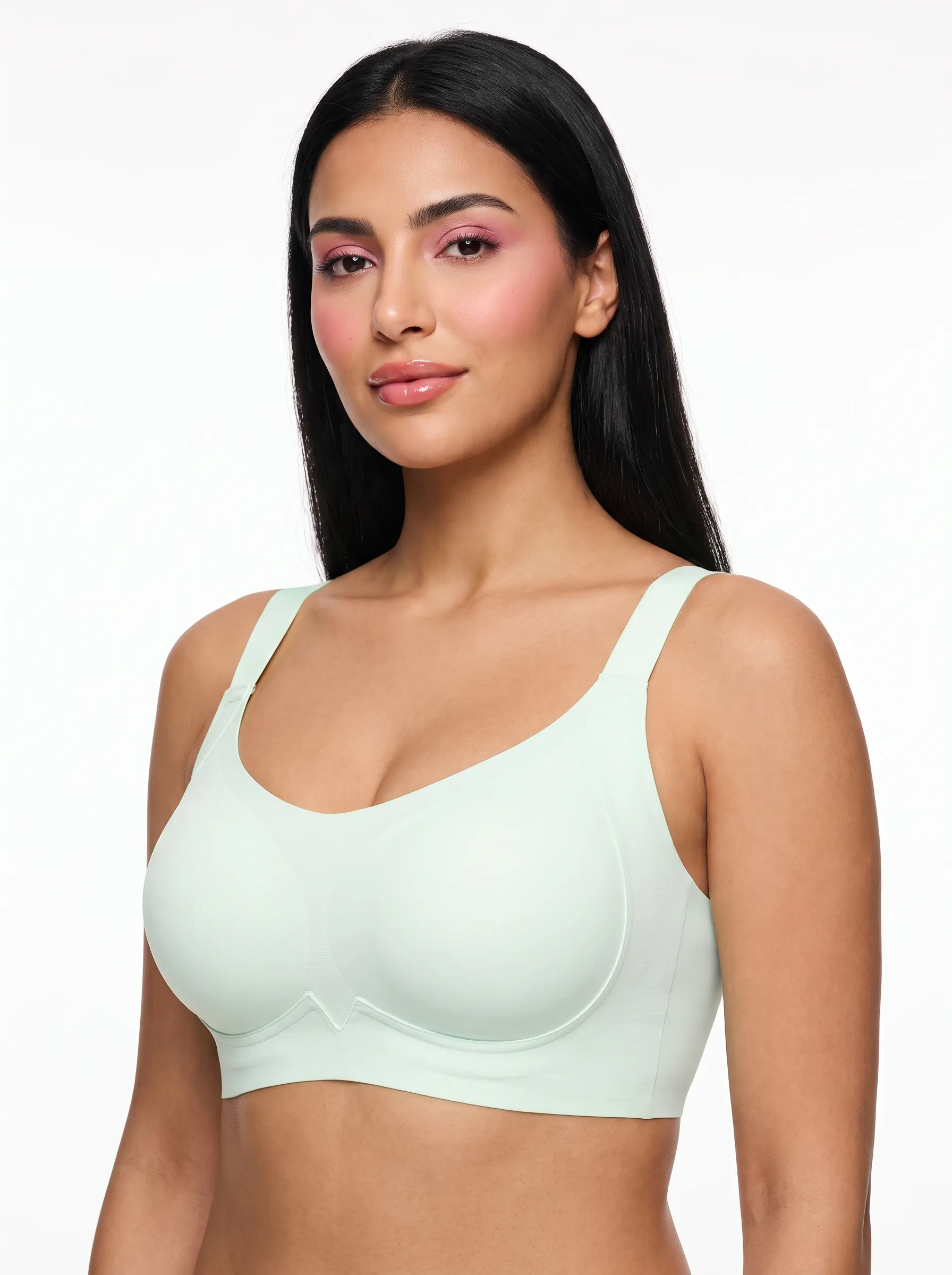 Ultra Comfort Laser Cut Daily Crop-Bra