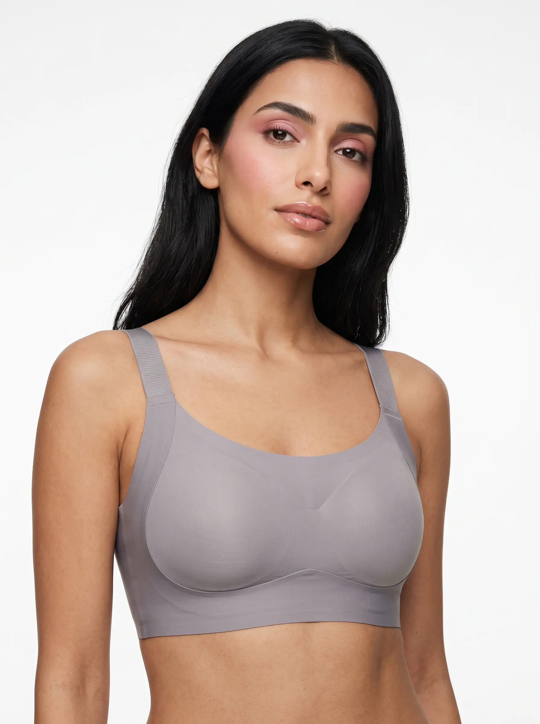 Ultra Comfort Laser Cut Daily Crop-Bra