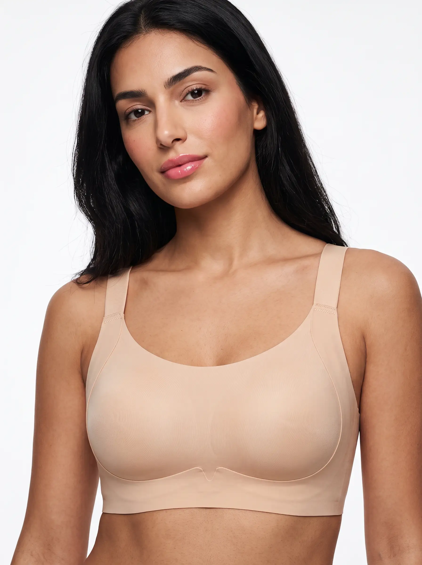 Ultra Comfort Laser Cut Daily Crop-Bra