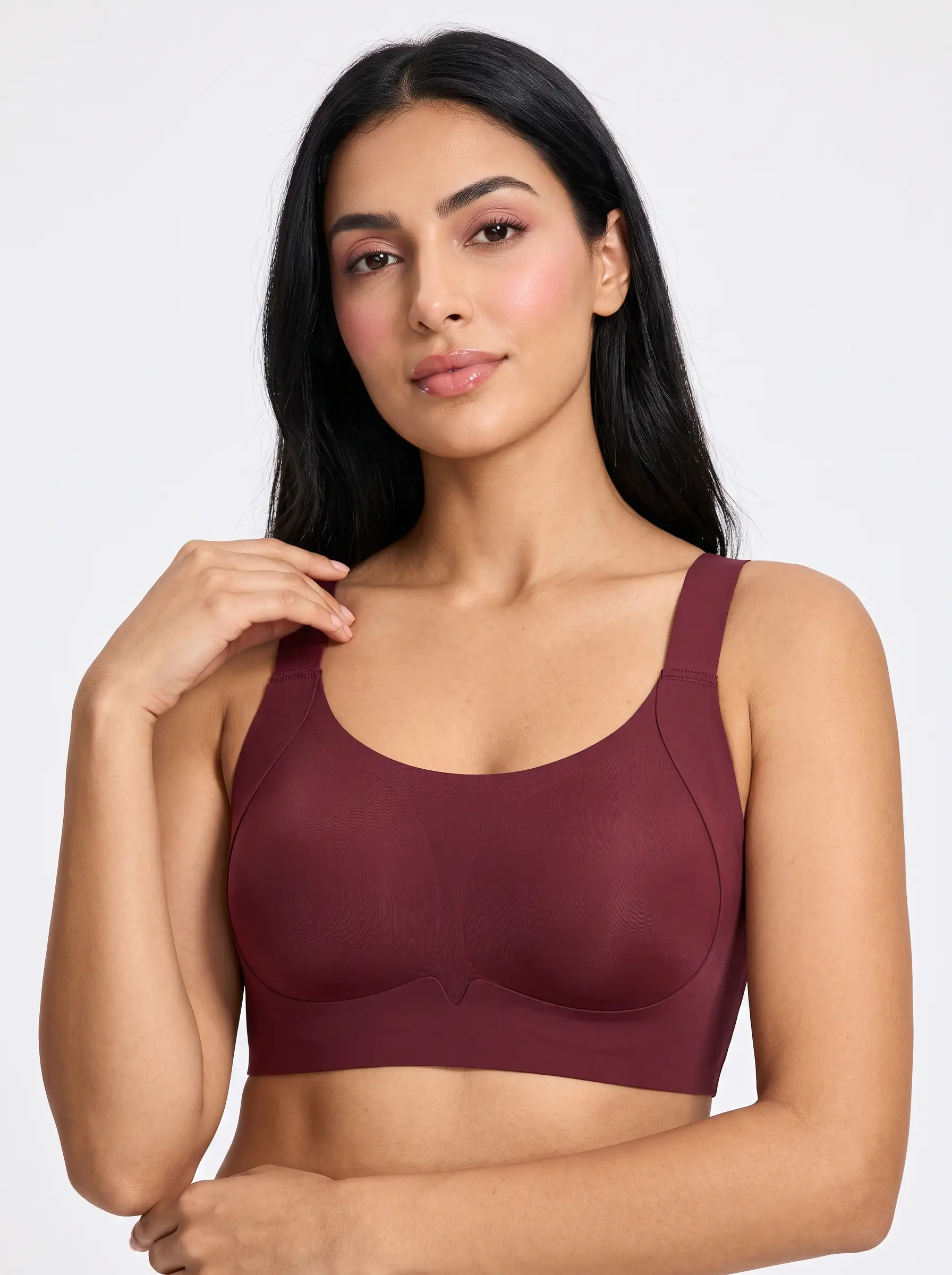Ultra Comfort Laser Cut Daily Crop-Bra