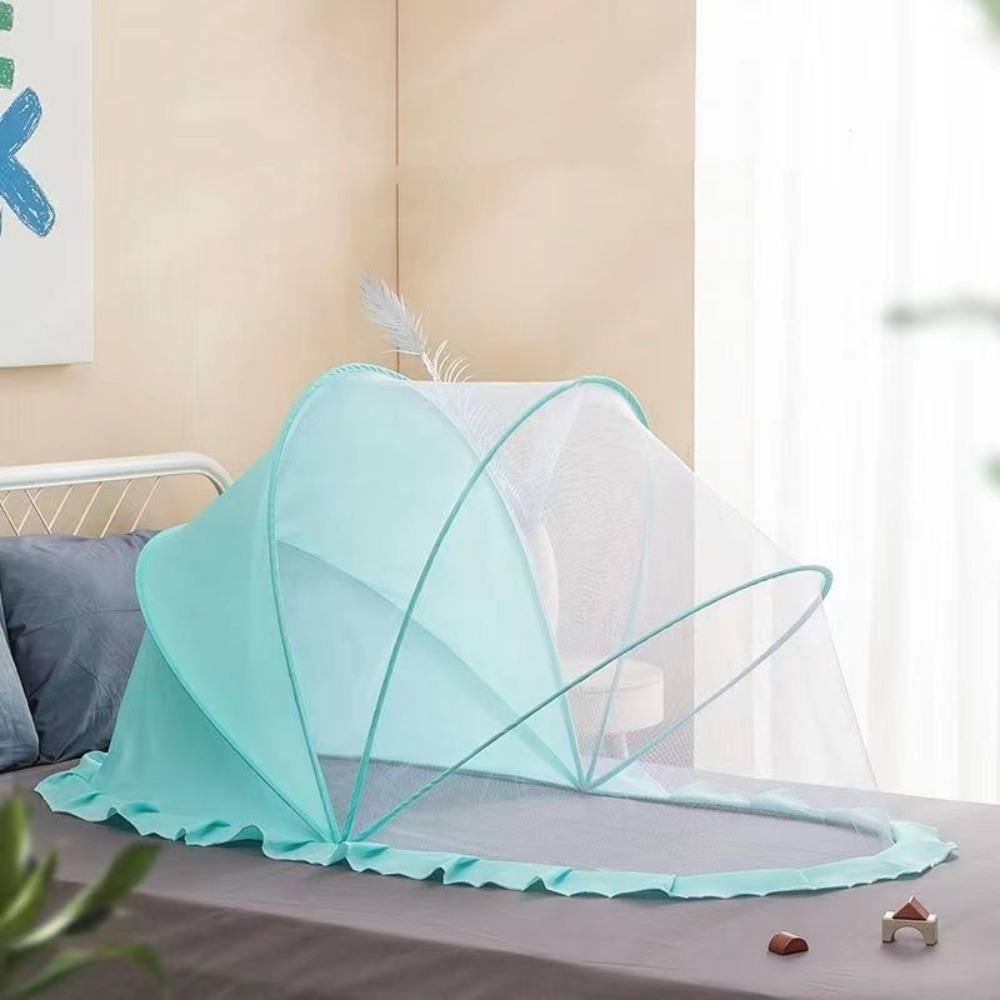 ناموسية بيبي شيلد أوتوماتيكية للأطفال والرضع – حماية من البعوض بتصميم Pop-Up سهل الطي
