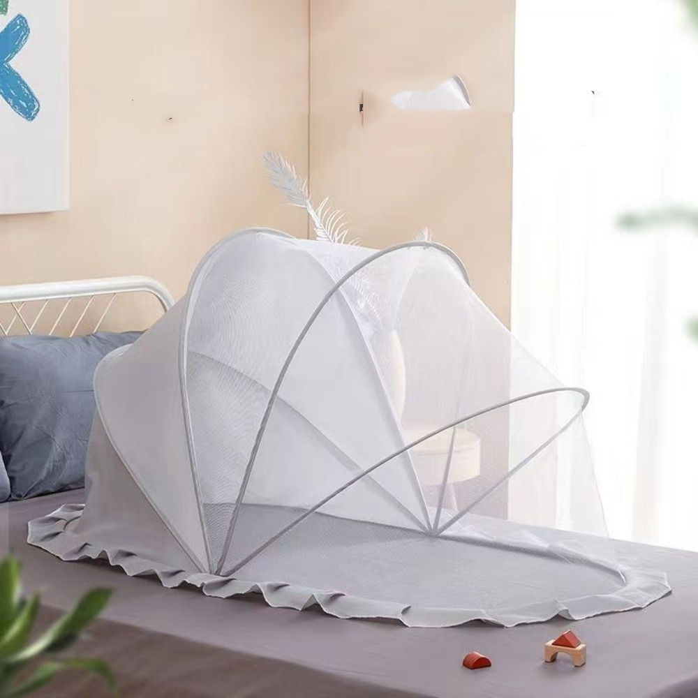 ناموسية بيبي شيلد أوتوماتيكية للأطفال والرضع – حماية من البعوض بتصميم Pop-Up سهل الطي