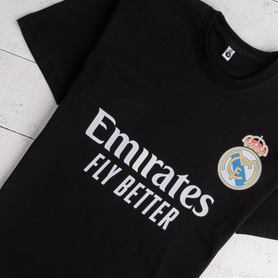 تيشيرت بوليفار ريال مدريد قطن 100% | أوفر سايز للجنسين