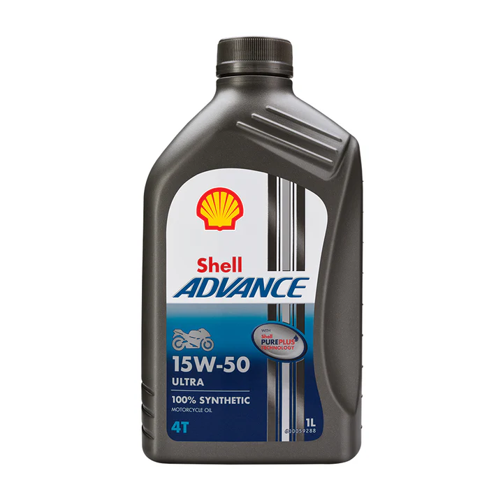 شل أدفانس 4T ULTRA 15W-50 - 1L