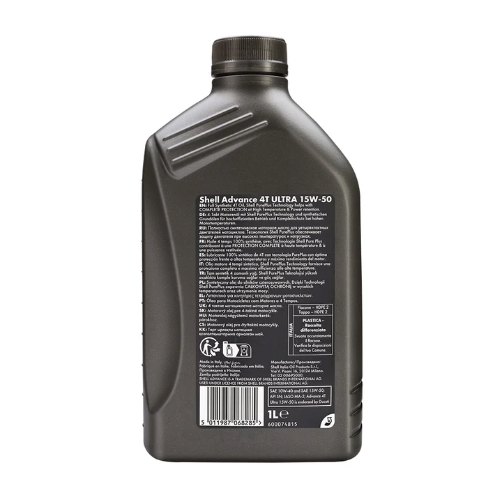 شل أدفانس 4T ULTRA 15W-50 - 1L