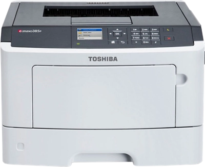 الطابعة الاقتصادية Toshiba e-studio 385p دوبلكس/نتورك
