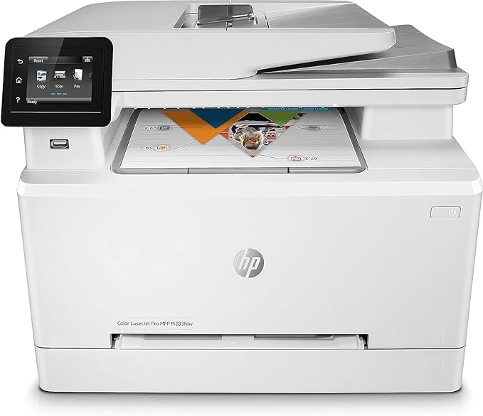 طابعة وتصوير الوان HP Color LaserJet Pro MFP M283/281fdw دوبلكس/ فيدر