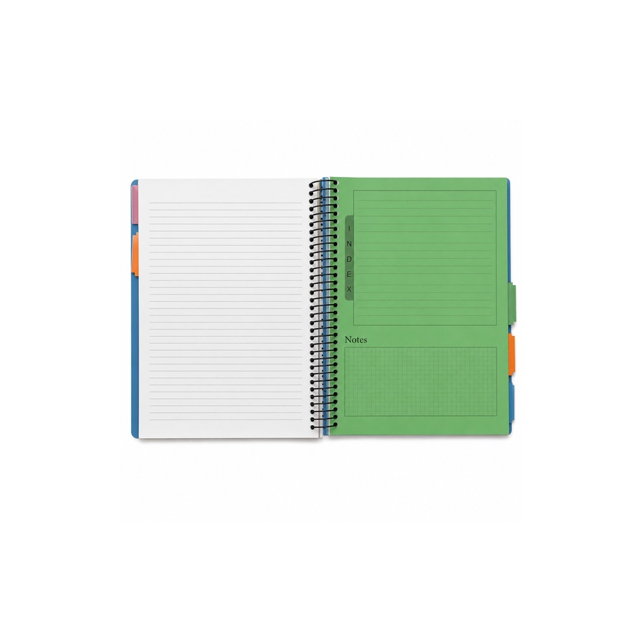 SOBHY Margin A4 Spiral Notebook – 160 Sheets – 4 Subjects