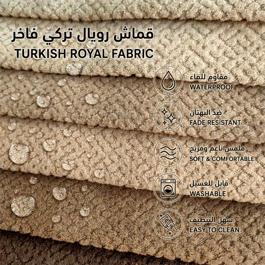 فورنكسو - FURNIXO كنبة سرير قابلة للتحويل 2 في 1 – إسفنج مضغوط بدون أخشاب – لون #12 - رصاصي