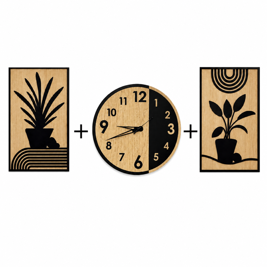  Circle Modern Clock