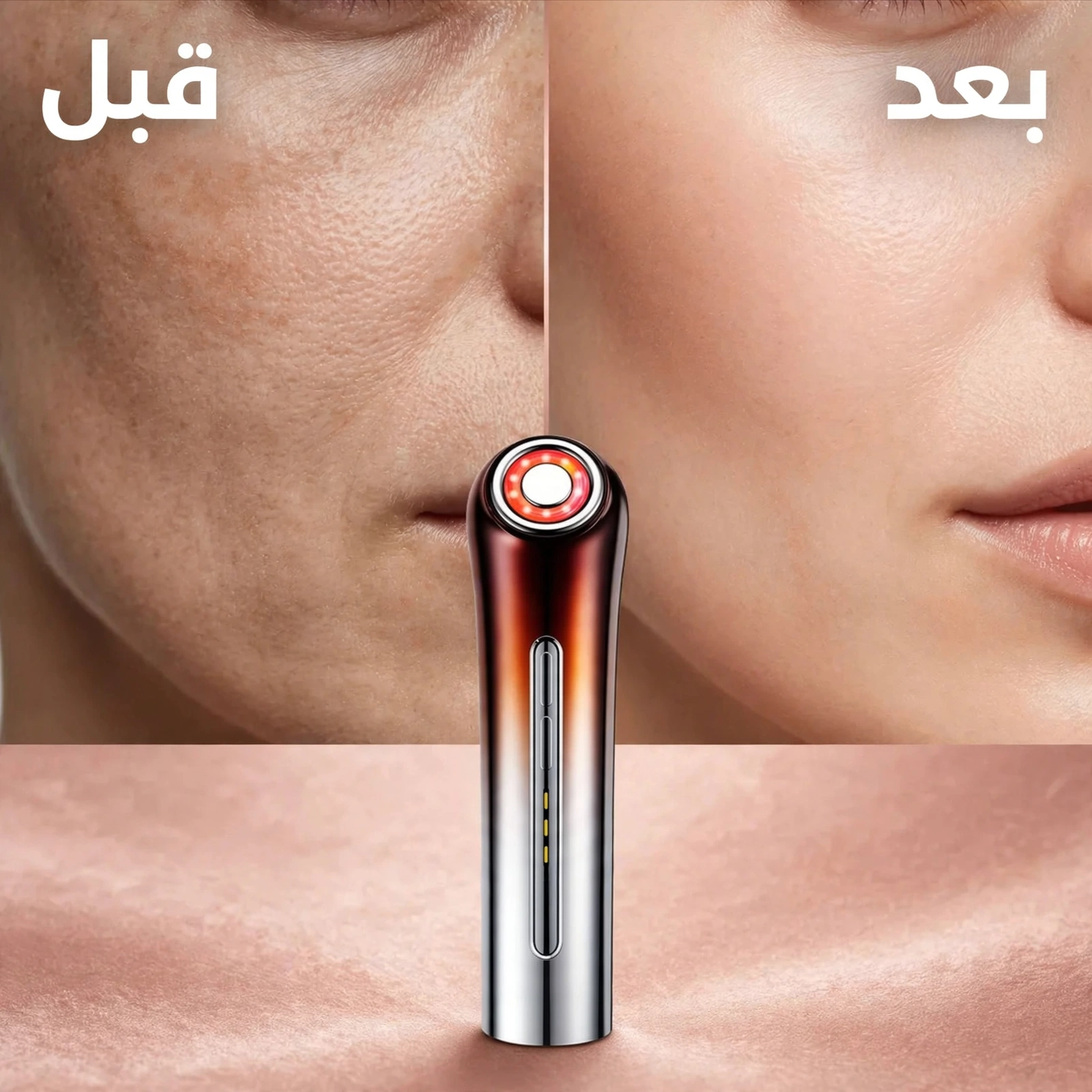 GlowLift Pro جهاز شد الوجه وتقليل التجاعيد بتقنية العناية المتقدمة