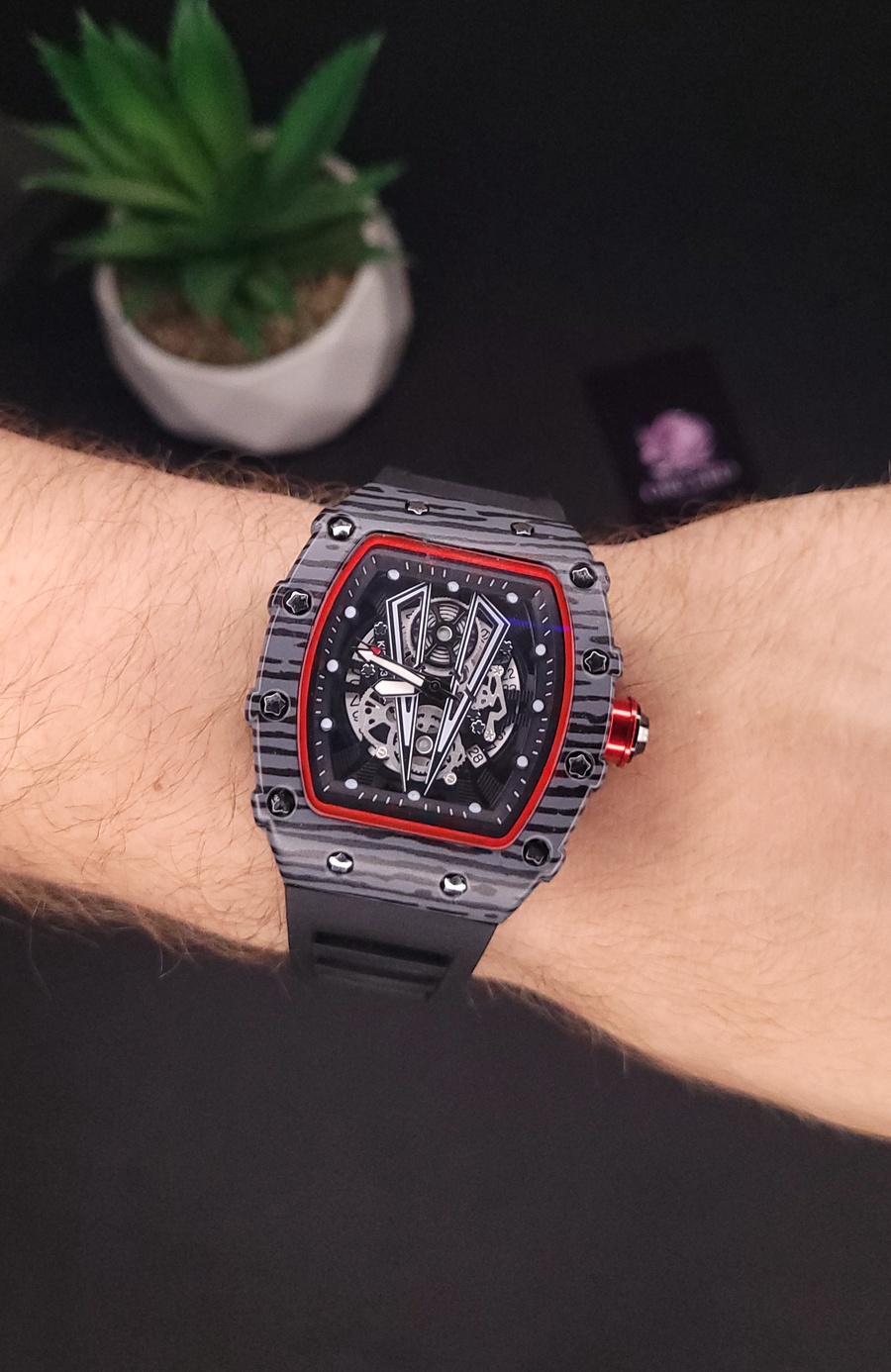 Richard Mille Black Rabber