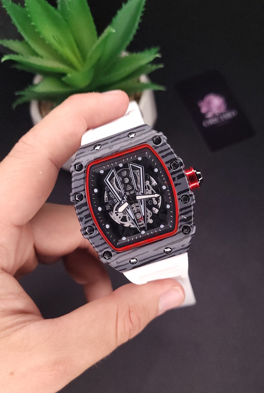 Richard Mille White Rabber
