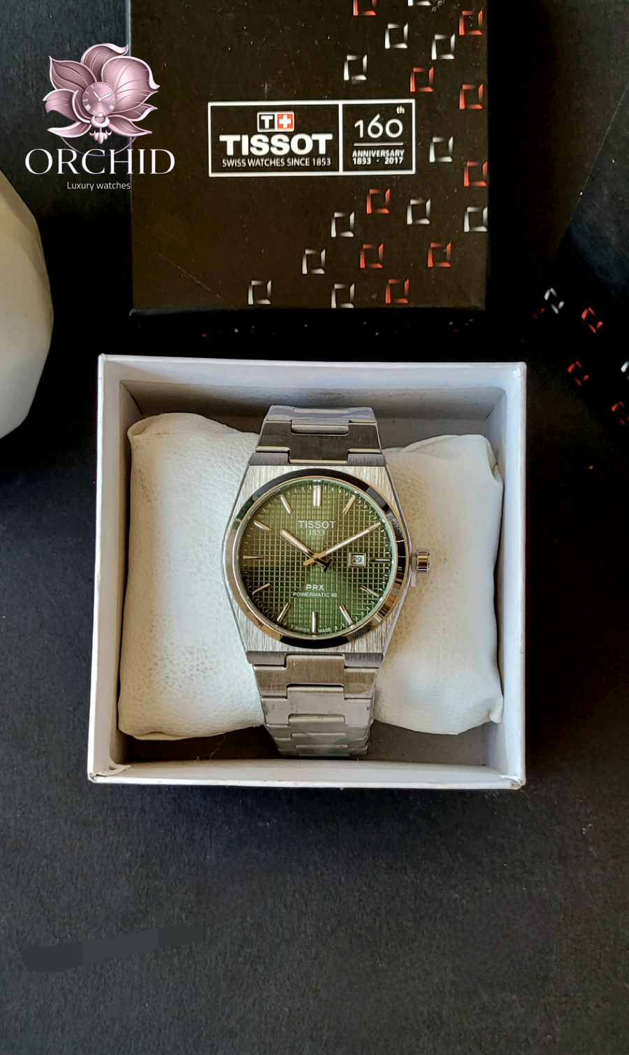 Tissot PRX Olive Green