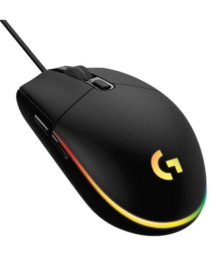 Logitech G102 LIGHTSYNC RGB Gaming Mouse – 8,000 DPI Optical Sensor – Black