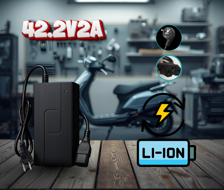 BATTERY CHARGER 42.2VOLT-2AH