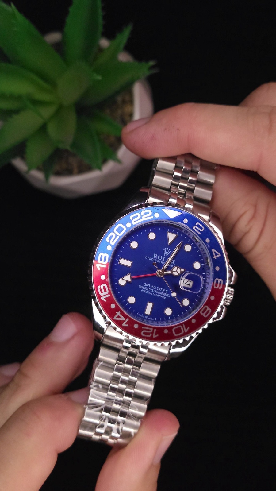 Rolex GMT-Master 2 Pepsi Blue Dail