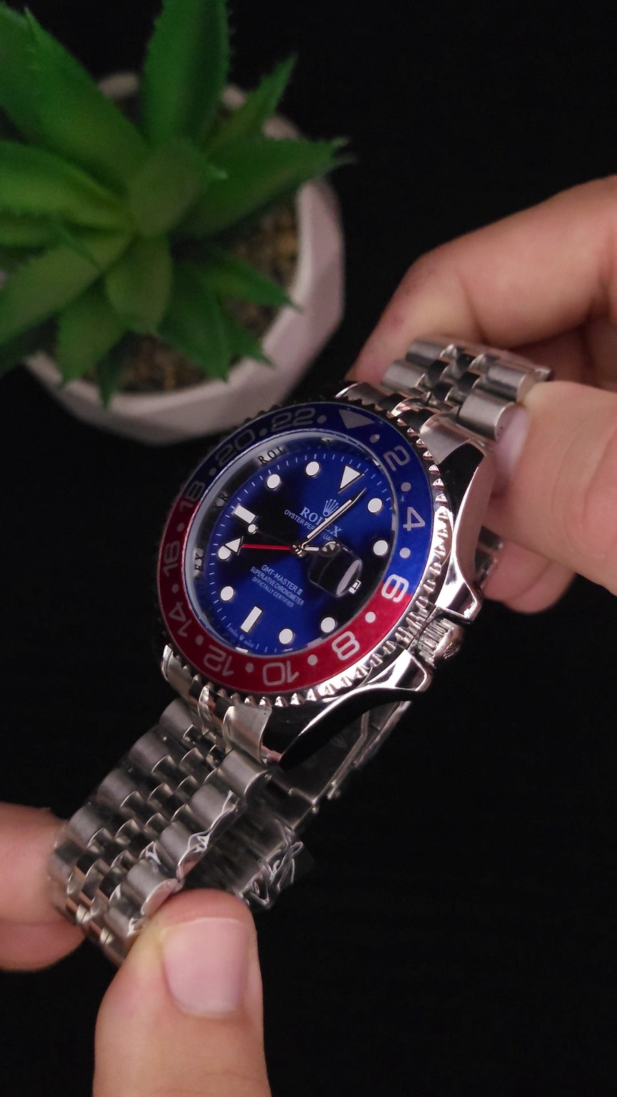 Rolex GMT-Master 2 Pepsi Blue Dail