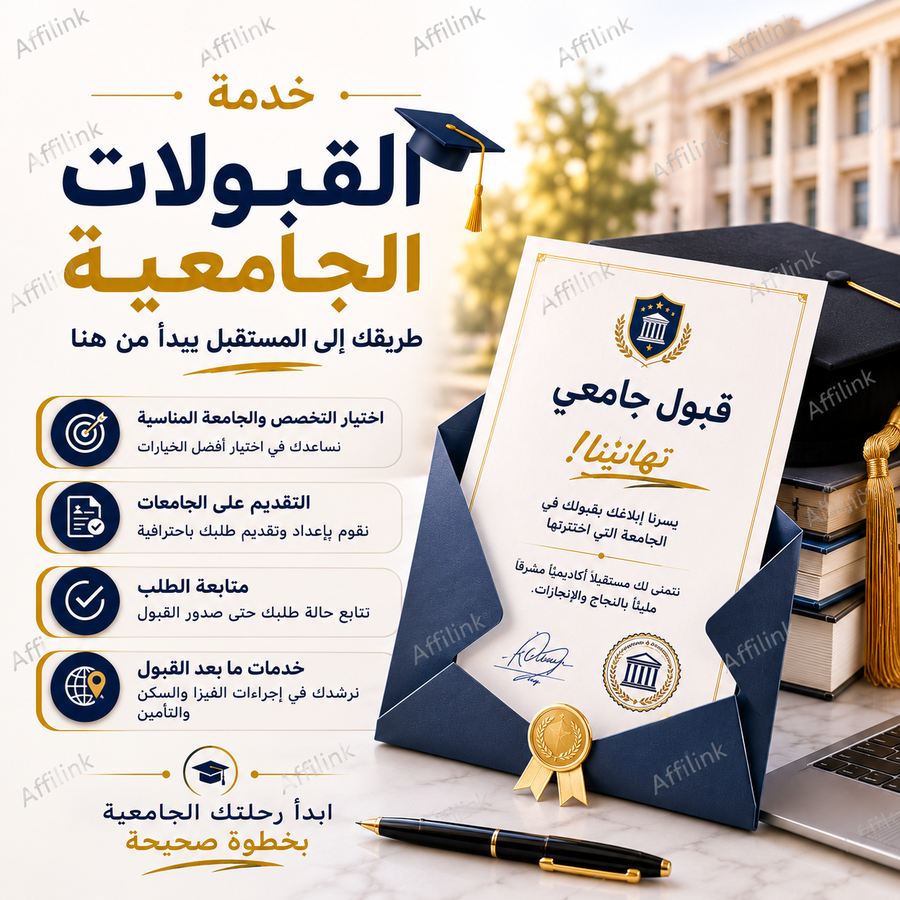 خدمة القبولات الجامعية
