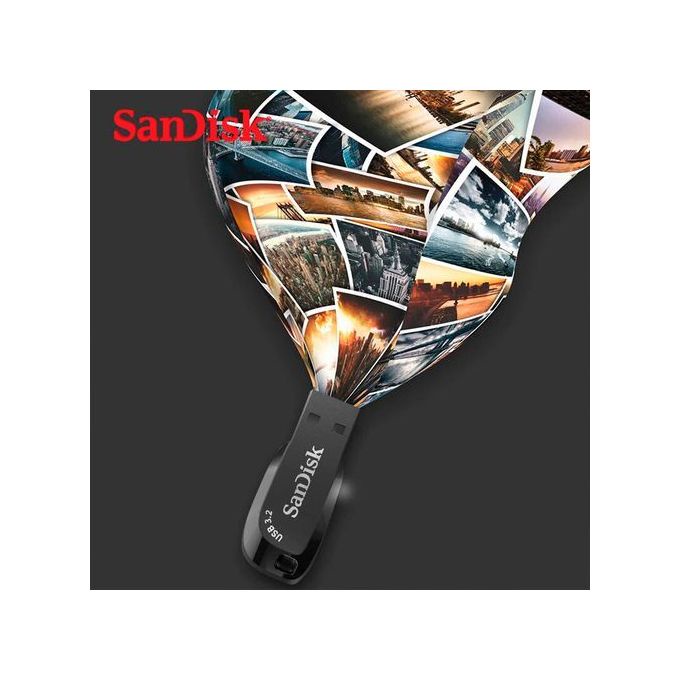 فلاشة 64 جيجا SanDisk Ultra Shift USB 3.2 سريعة جداااا بضمان الوكيل