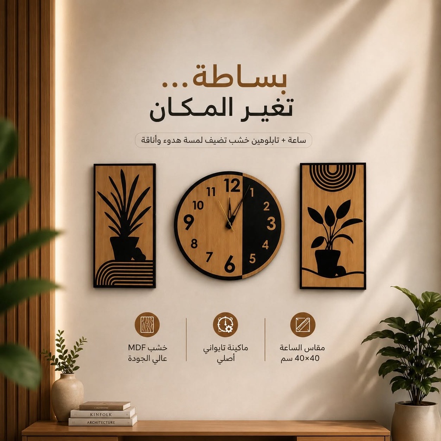  Circle Modern Clock