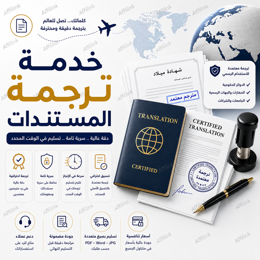 خدمة الترجمة الاحترافية