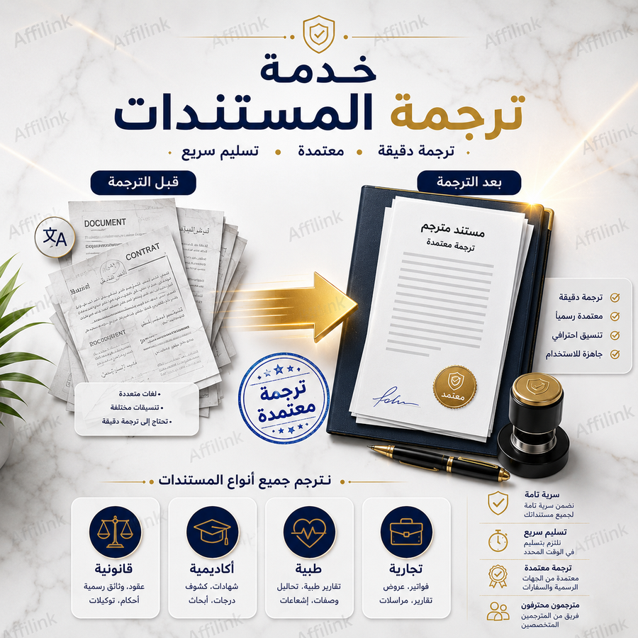 خدمة الترجمة الاحترافية