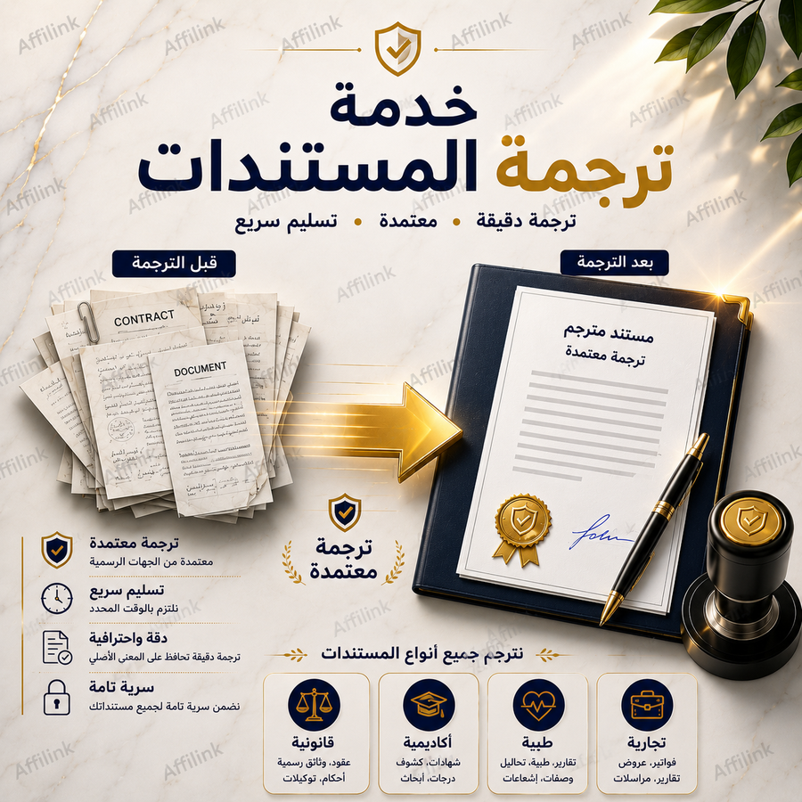 خدمة الترجمة الاحترافية