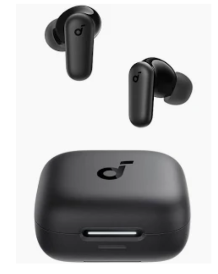 Anker Soundcore R50i NC Wireless Noise Cancelling Earbuds, 45H Playtime, Bluetooth 5.4, App Control - Black