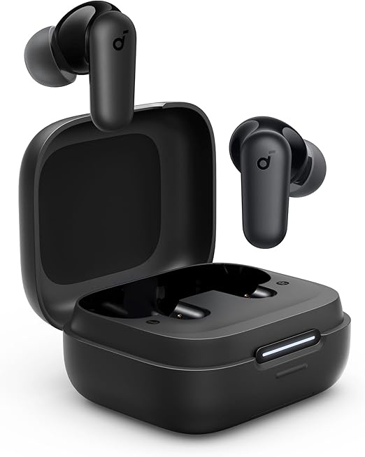 Anker Soundcore R50i NC Wireless Noise Cancelling Earbuds, 45H Playtime, Bluetooth 5.4, App Control - Black