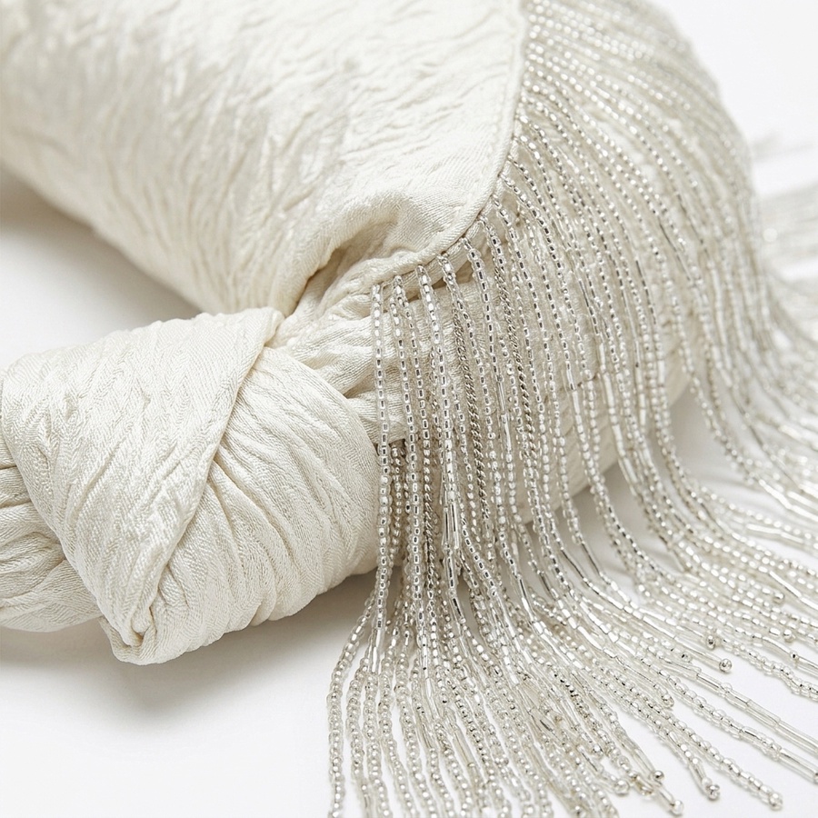 Ivory Cascade Bag