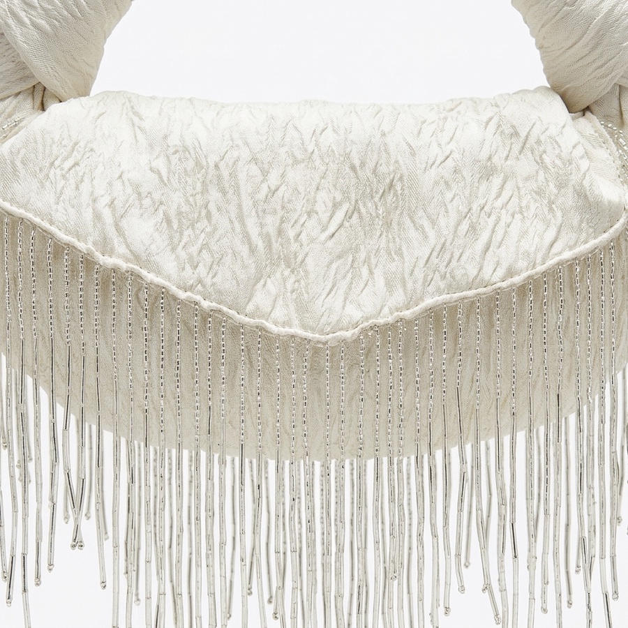 Ivory Cascade Bag
