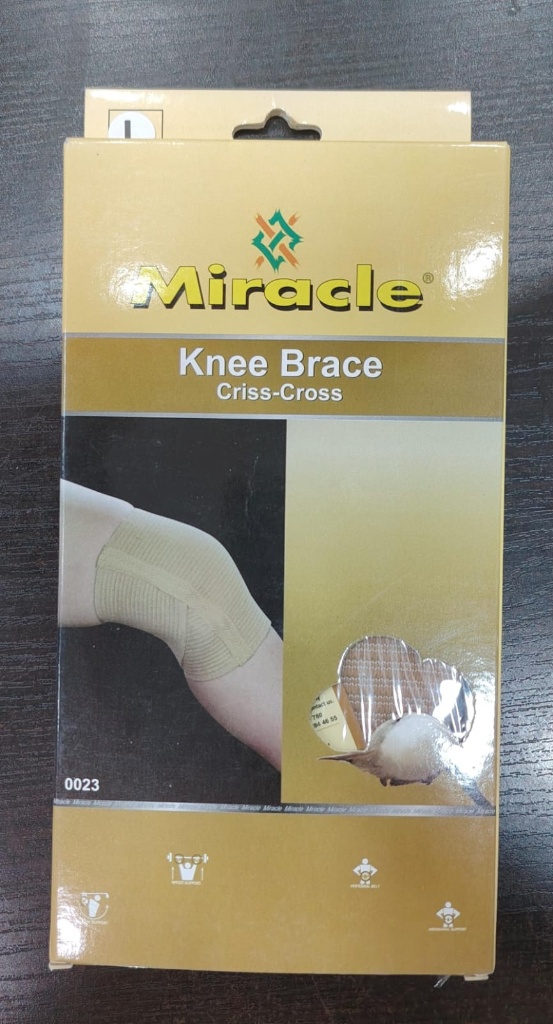 مشد الركبة المتصالب من ميراكل Miracle Knee Brace Criss-Cross
