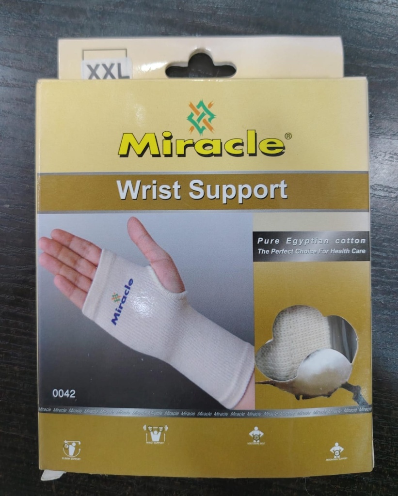 مشد/دعامة المعصم من ميراكل Miracle Wrist Support