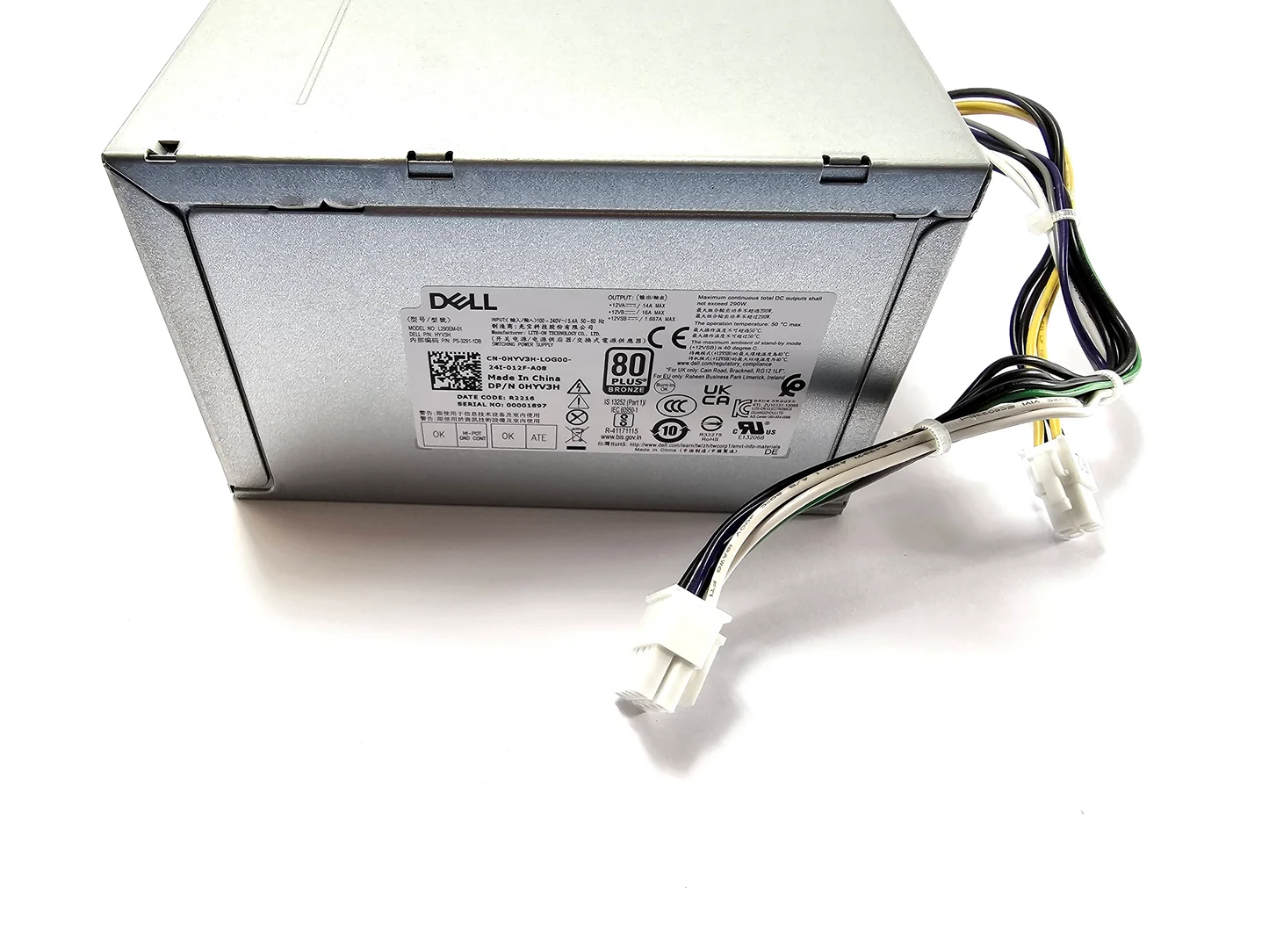 باور سبلاي Dell أصلي 290W لـ OptiPlex 3020/7020/9020 و Precision T1700 MT