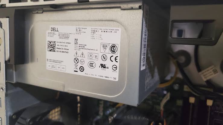 باور سبلاي Dell أصلي 365W بوصلة 6-Pin لكرت الشاشة لـ OptiPlex 3020/7020/9020 و Precision T1700 MT