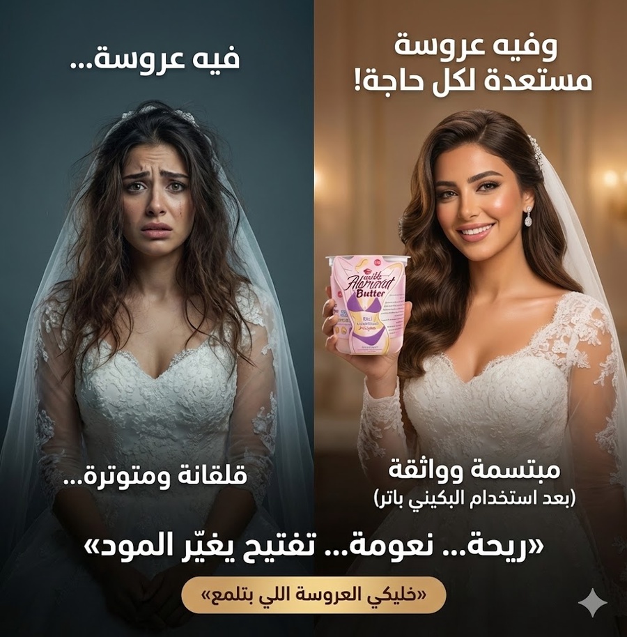 عروسة قلقانة vs عروسة مطمنة