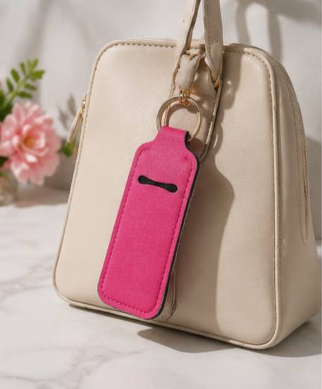 Lip Balm Keychain Holder | مدالية مرطب الشفاه