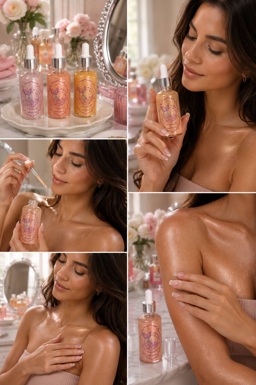 Shimmer Body Oil | زيت الجسم اللامع