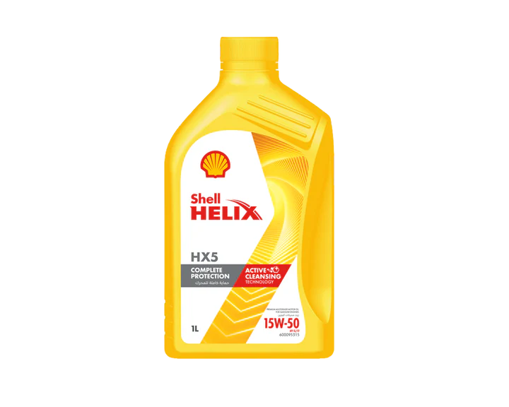زيت شل هيلكس HX5 15W-50