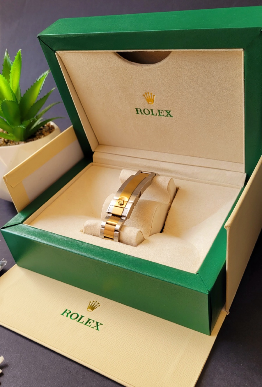 Rolex Submariner Two-Tone Black (Silver&Gold) Gold) – 