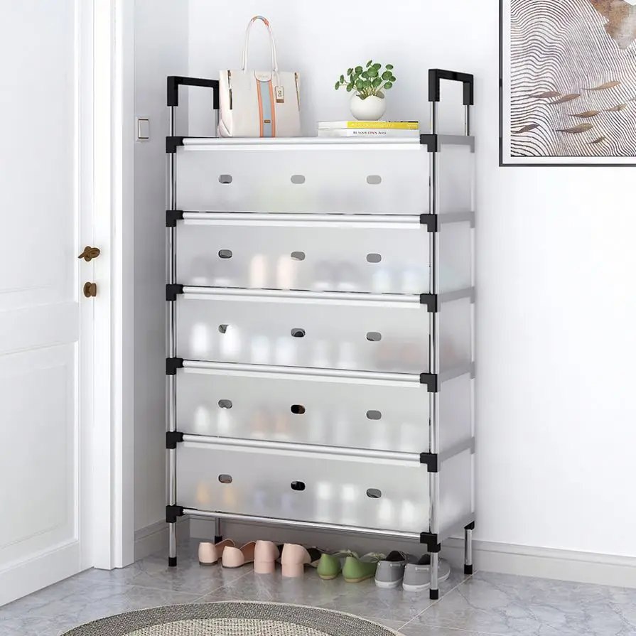 Modern Shoe Cabinet | دولاب أحذية حديث بسعة كبيرة وتهوية للمداخل والغرف