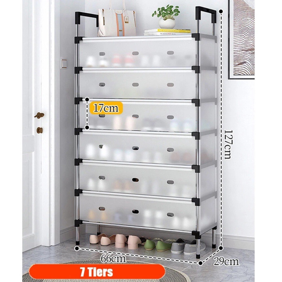 Modern Shoe Cabinet | دولاب أحذية حديث بسعة كبيرة وتهوية للمداخل والغرف