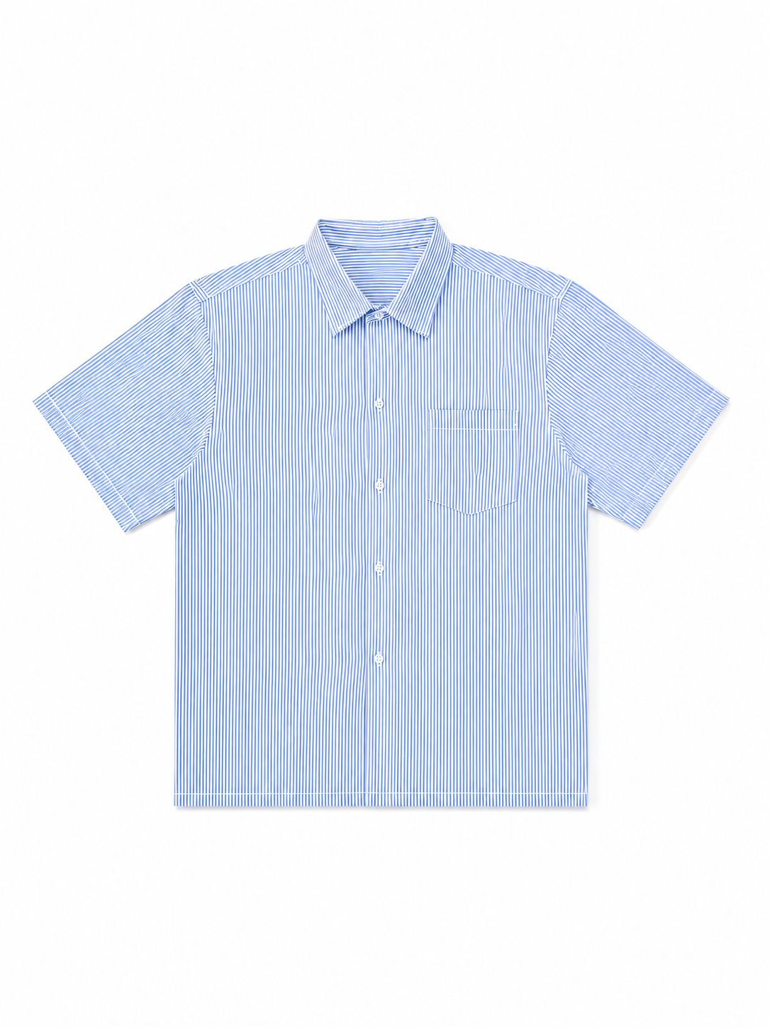 Striped Shirt (Sky Blue)