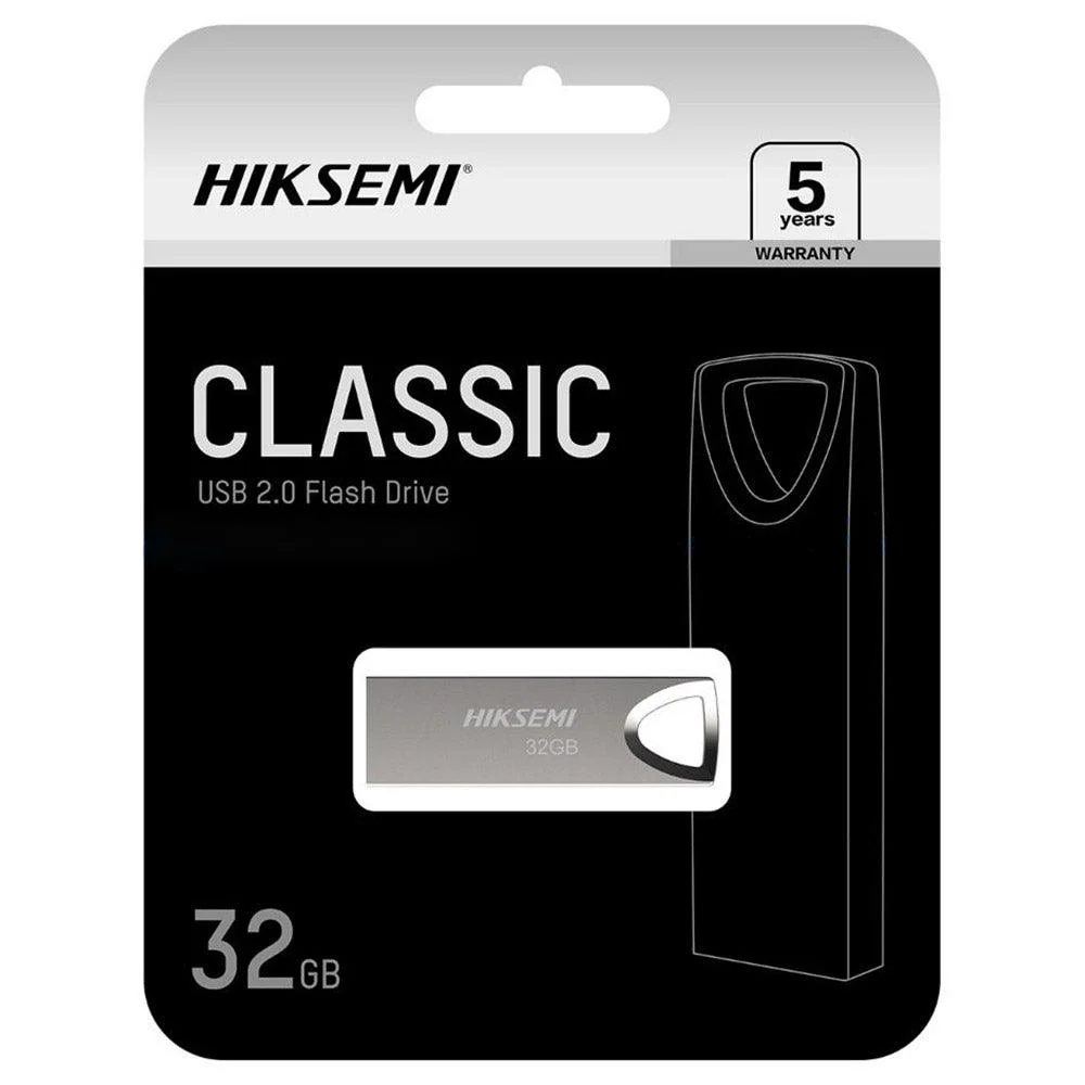 فلاشة Hiksemi Classic معدنية USB 2.0 سعة 32 جيجابايت