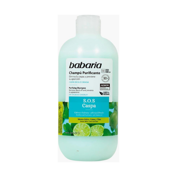 شامبو باباريا المنقي والمضاد للدهون بخلاصة الحمضيات - Babaria Purifying Shampoo